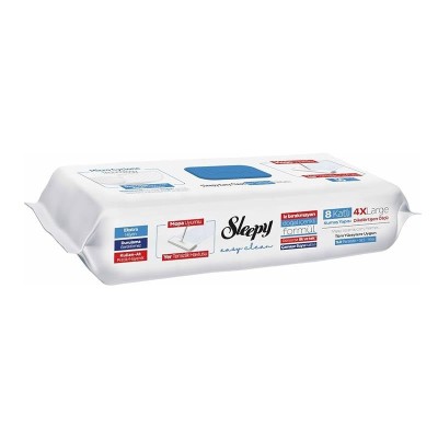 Sleepy Yuzey Temizlik Havlusu Mavi 4Xl 50 Pcs