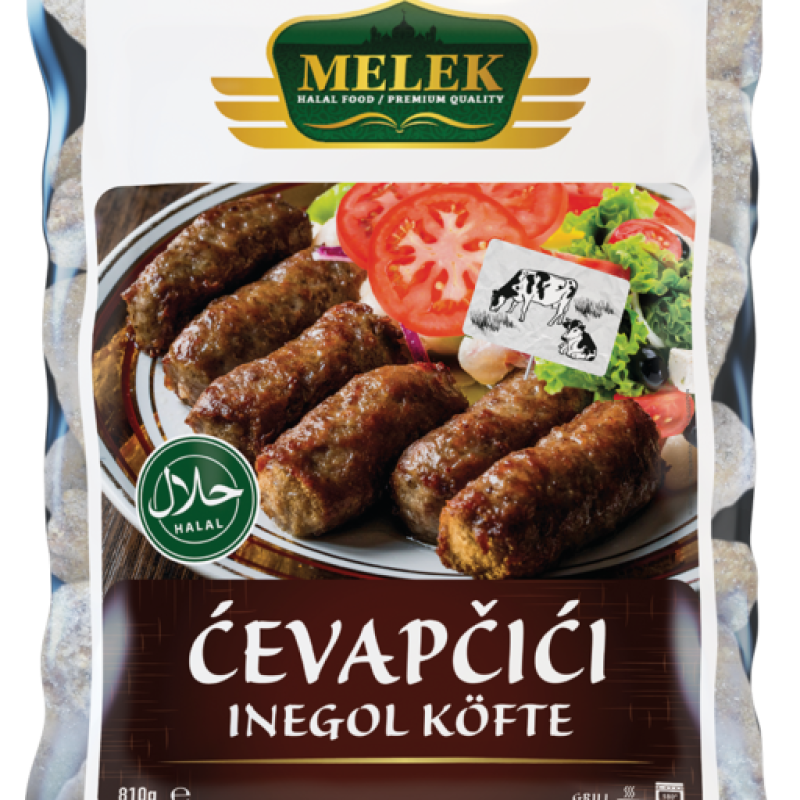 Melek Cevapcici 800g Halal