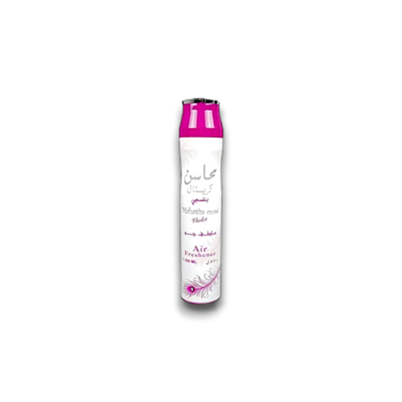 Lattafa Mahasiin Crystal Violet Air Freshener 300mlx12