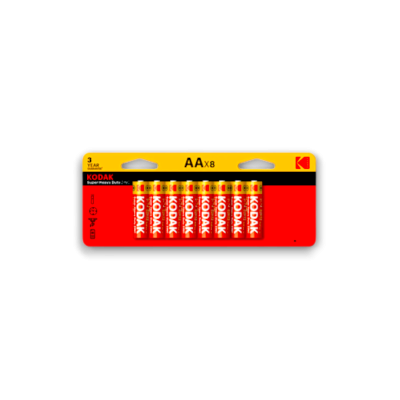 Kodak AA Zinc Batteries 8 pack