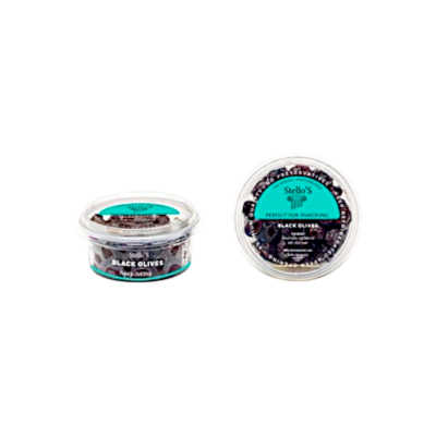 Stellos Black Olives 200gr