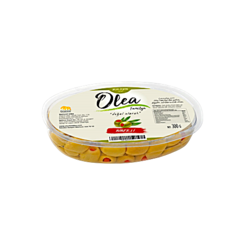 Olea Stuffed Green Olives(Biberli)Vacuum 300gr